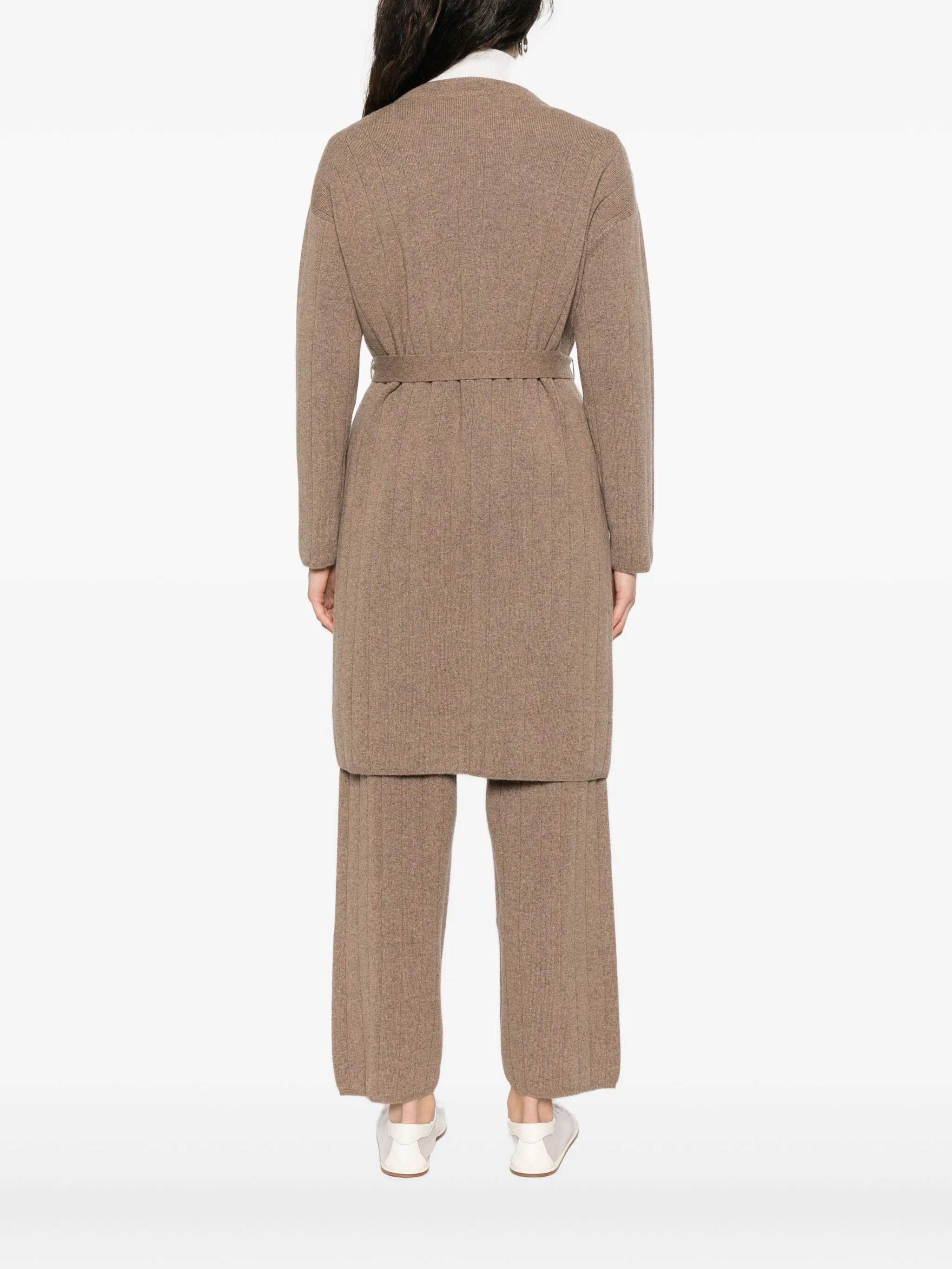 Max Mara Ribbed Belted Cardigan - 4