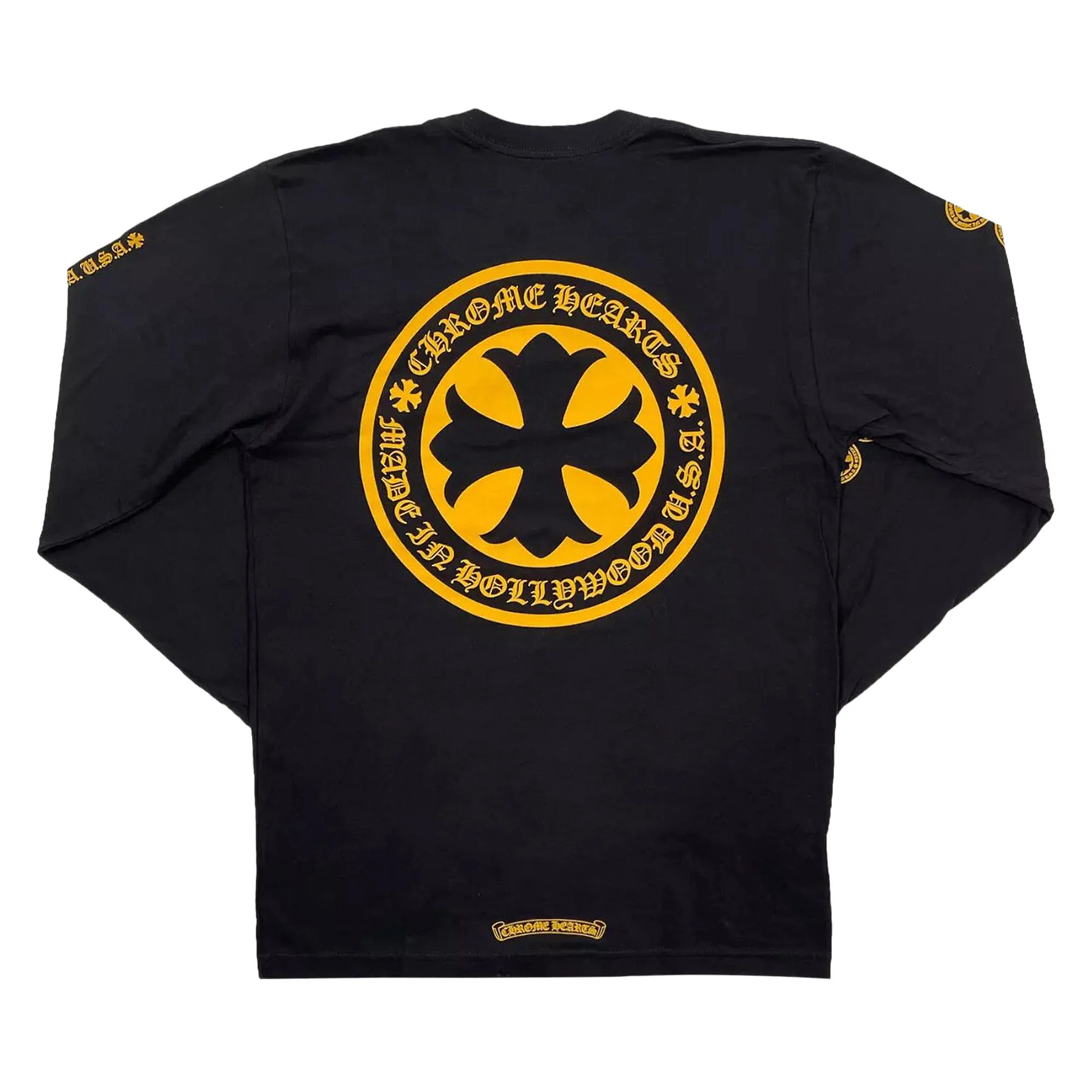 Chrome Hearts Chrome Hearts Cross Long-Sleeve 'Black/Yellow