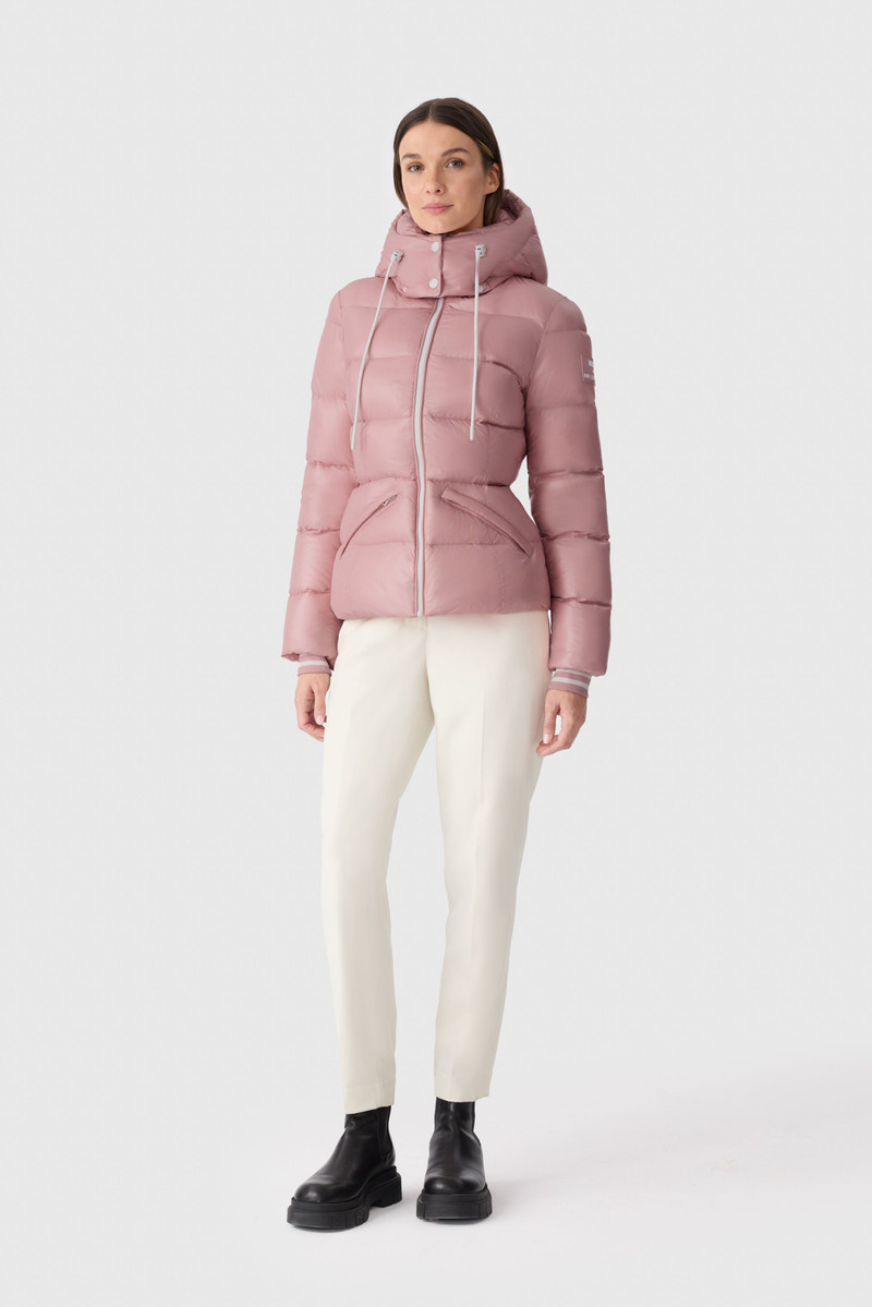 MADALYN-RR Logo Pattern Down Jacket — MACKAGE x Roller Rabbit 3