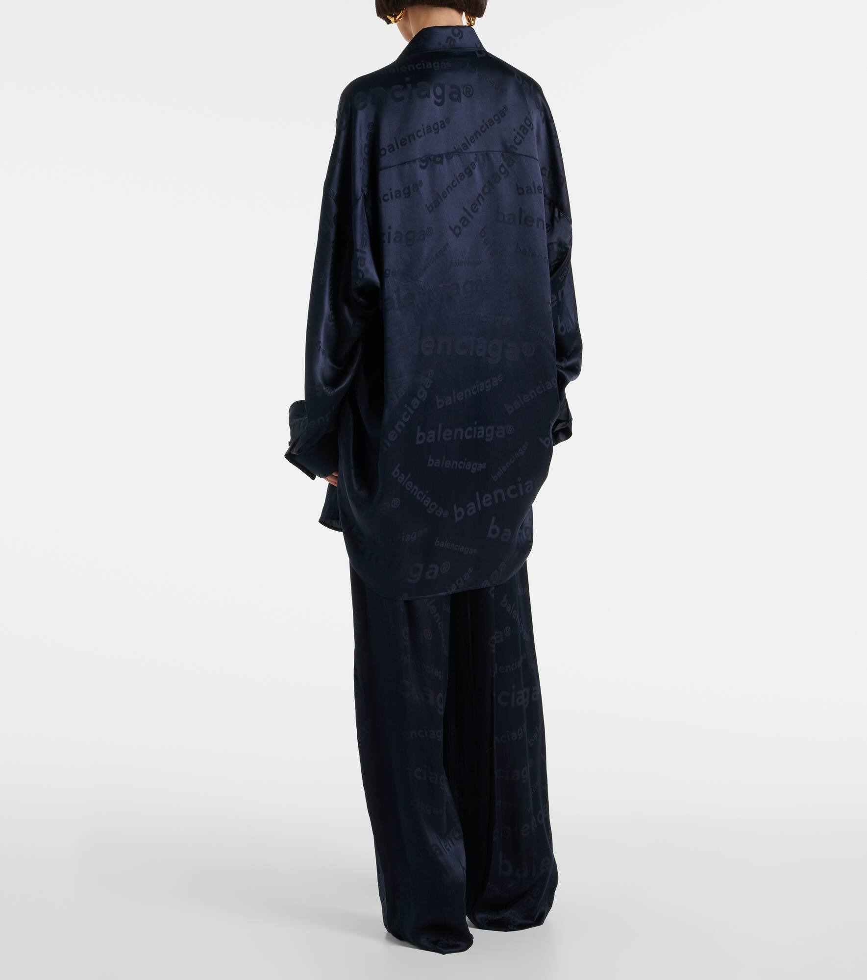Cocoon silk shirt - 3