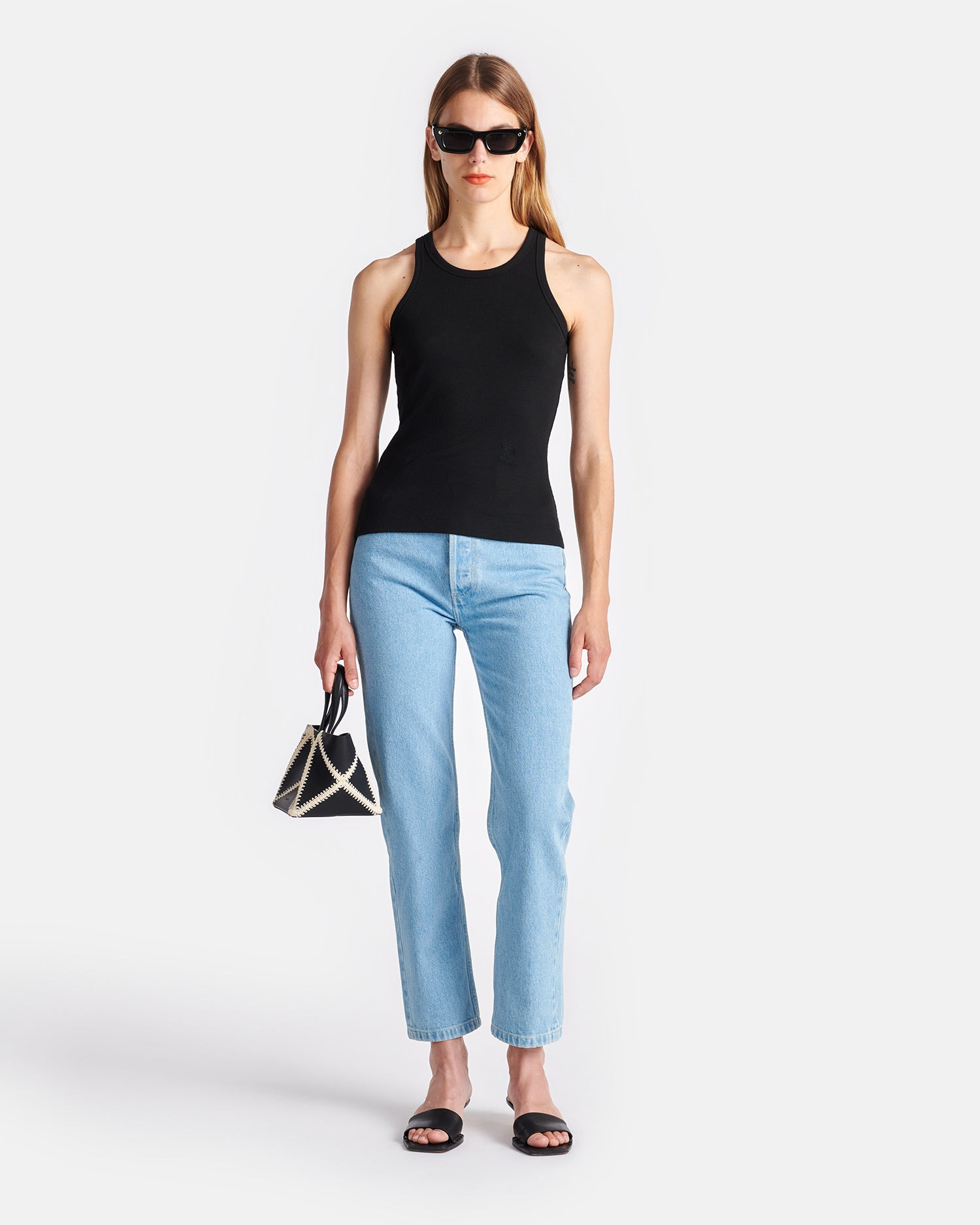 Ribbed-Jersey Tank Top - 4