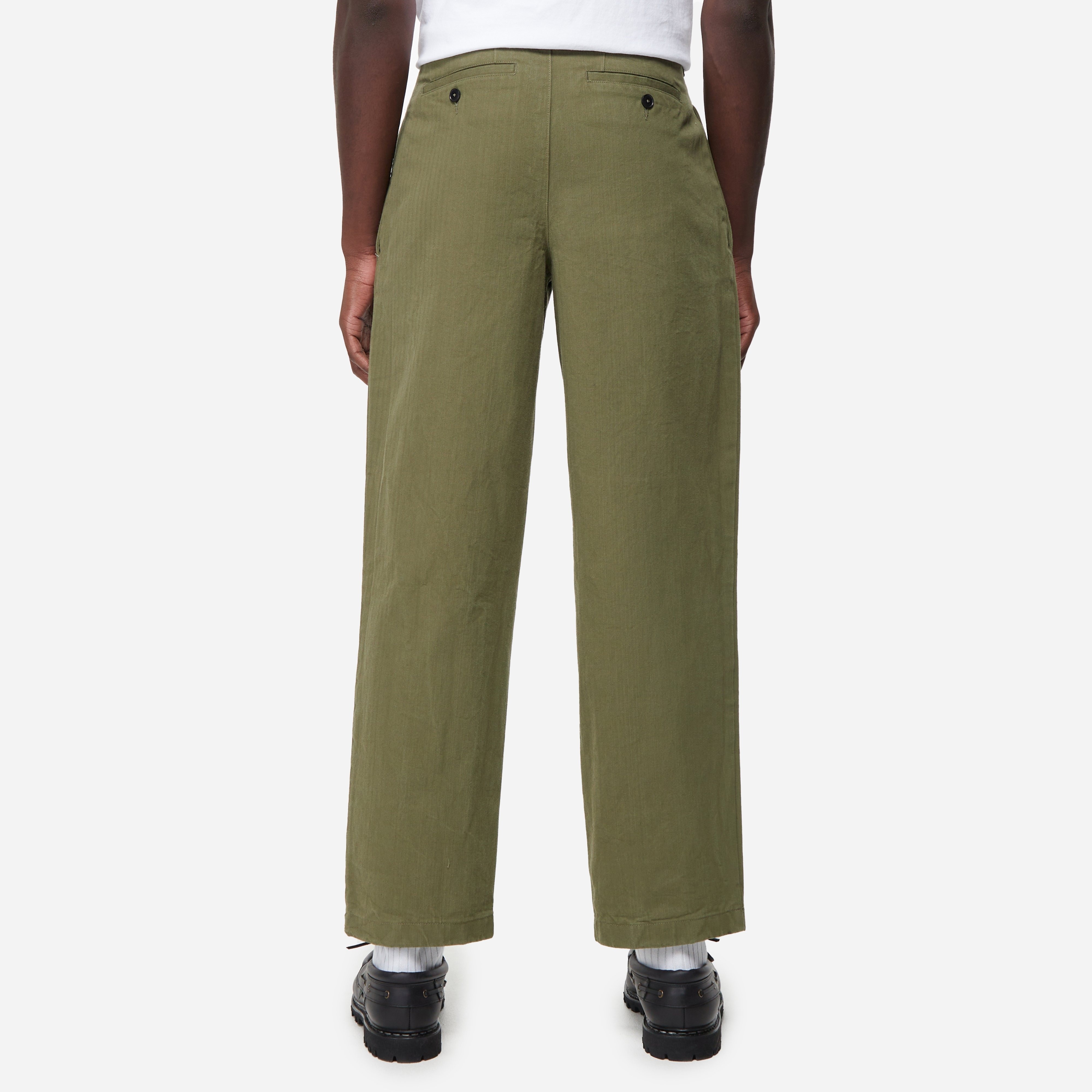 Noah Twill Double-Pleat Pant - 3