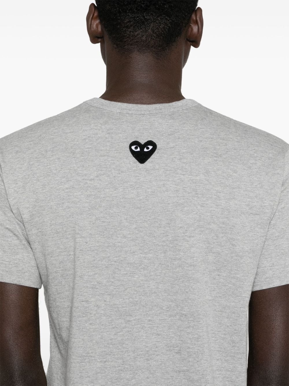 signature heart-patch T-shirt - 6