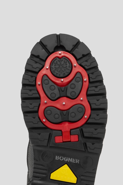 Helsinki Mid-calf boots with spikes in Black - 7