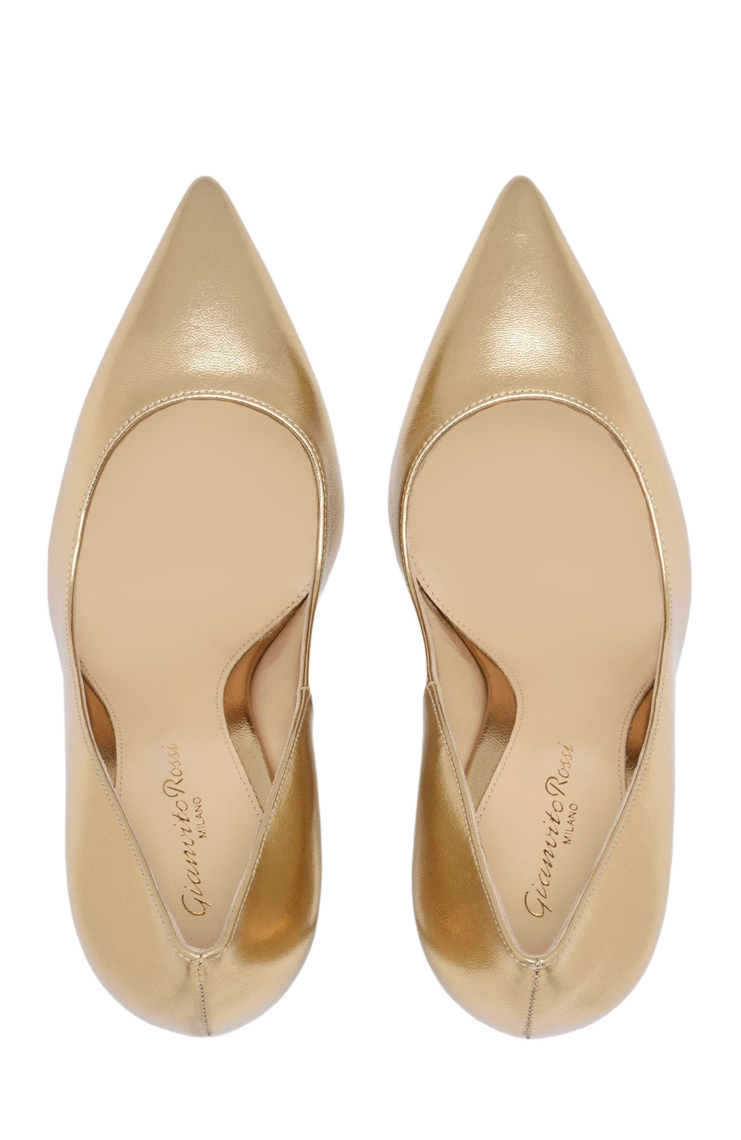 Gianvito Rossi Gianvito 105 Pumps in Gold at Nordstrom - 3