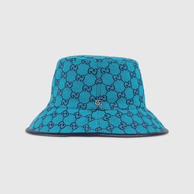 GUCCI GG Multicolor canvas fedora outlook