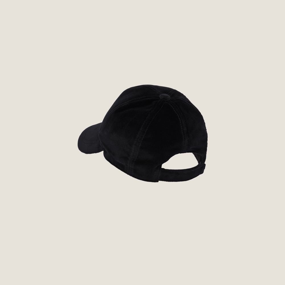 Velvet baseball cap - 3