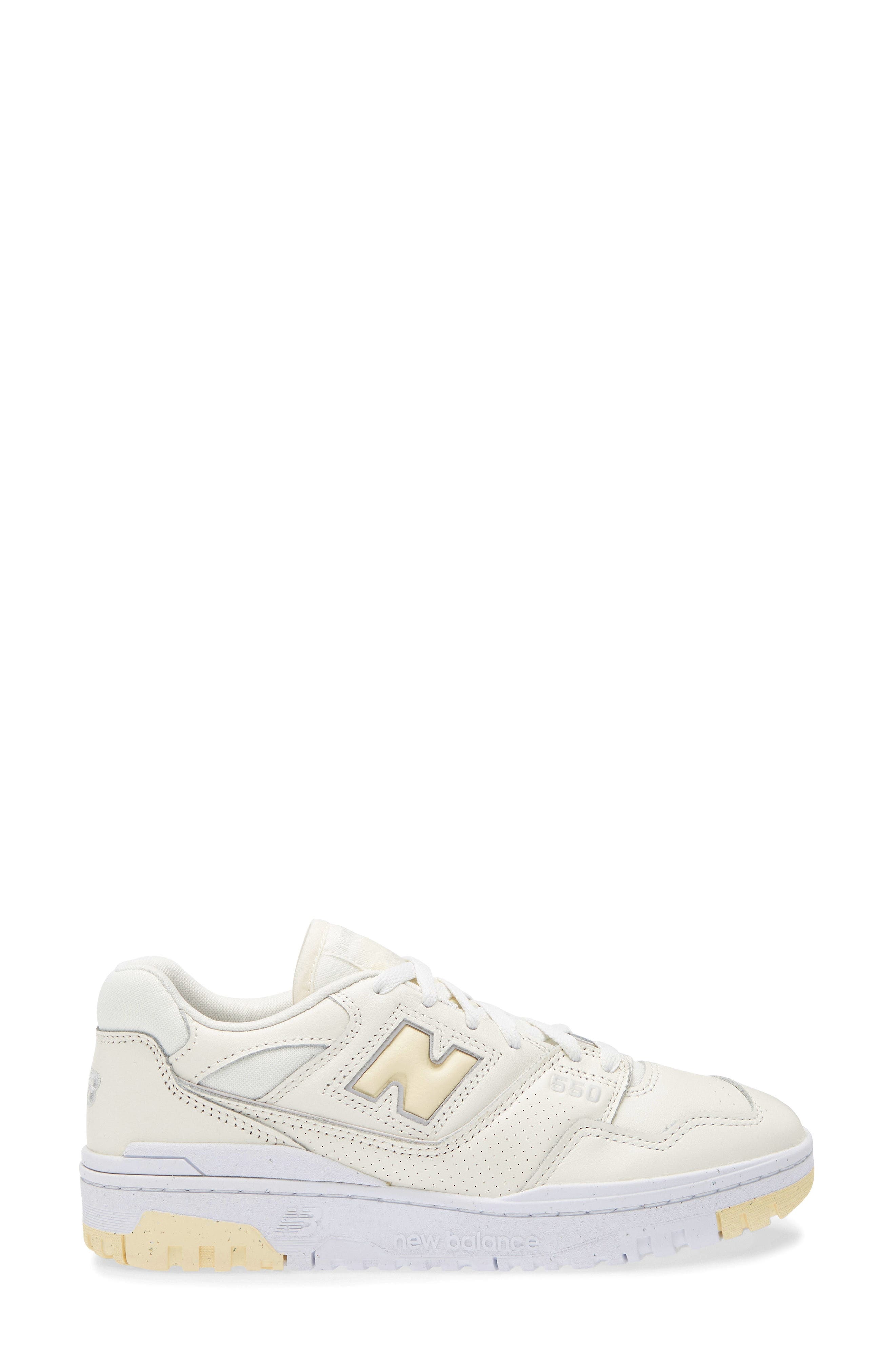New Balance 550 Basketball Sneaker in Sea Salt/Calcium at Nordstrom - 3