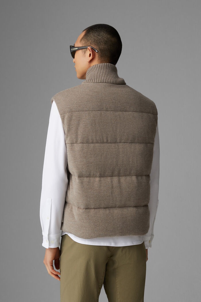 Noel Down waistcoat in Beige - 3