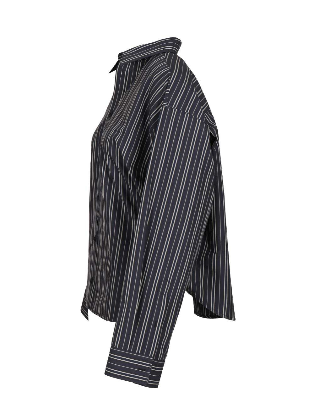 Semi Fitted Shirt Shirts Blue - 3
