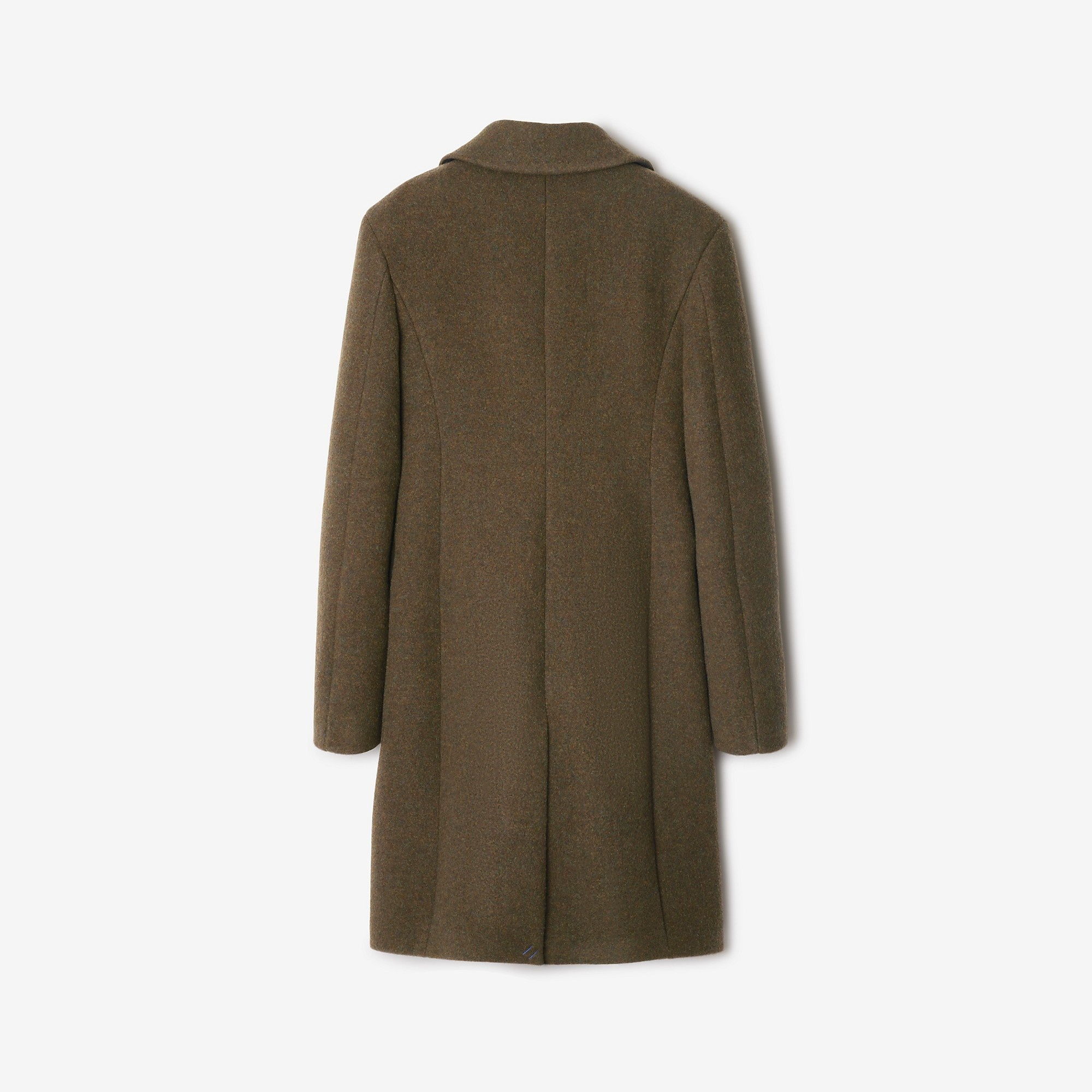 Wool Zip Tailored Coat - 5