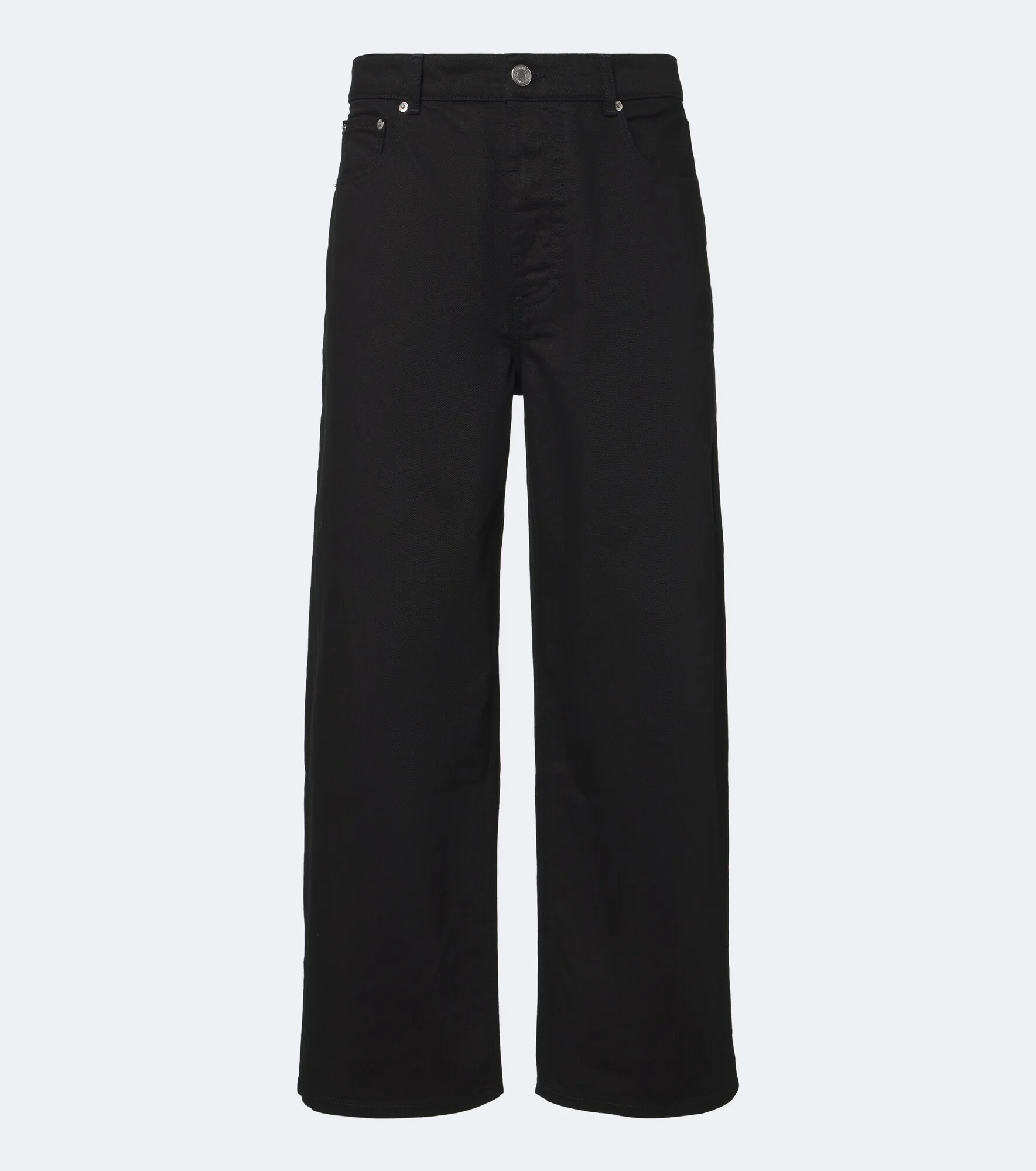 Mid-rise straight jeans - 1