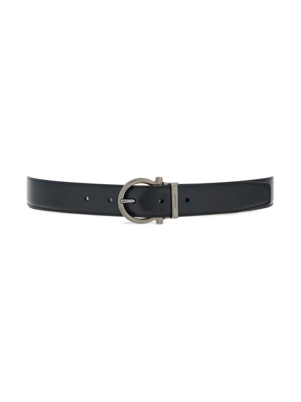 Gancini reversible leather belt - 3