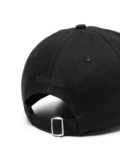 DSQUARED2 embroidered-slogan baseball cap outlook