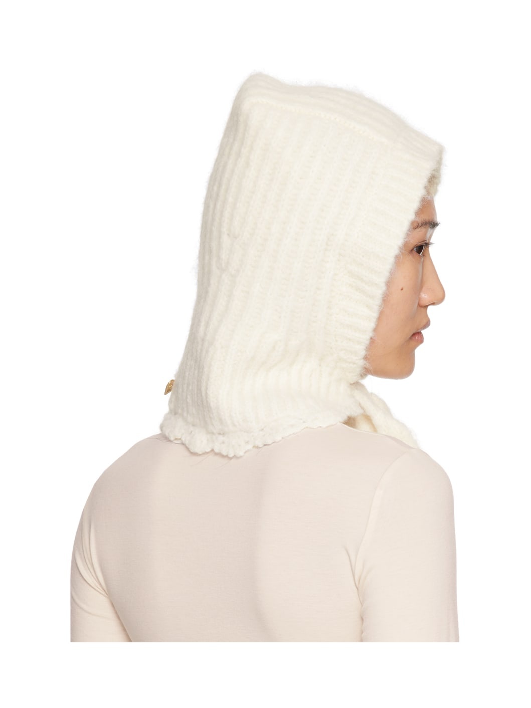 Off-White Bonnet Balaclava - 3