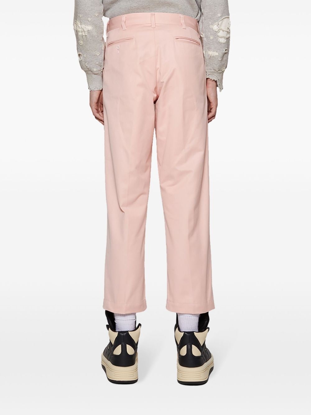cropped cotton chinos - 5
