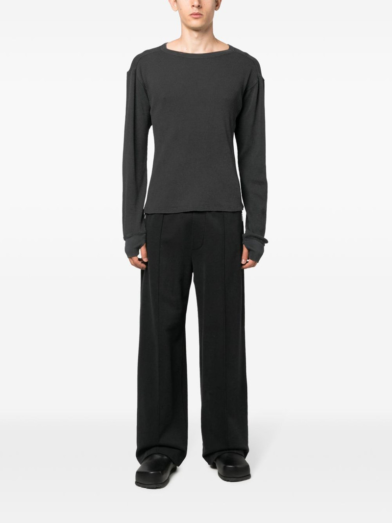 entire studios washed textured-finish jumper outlook