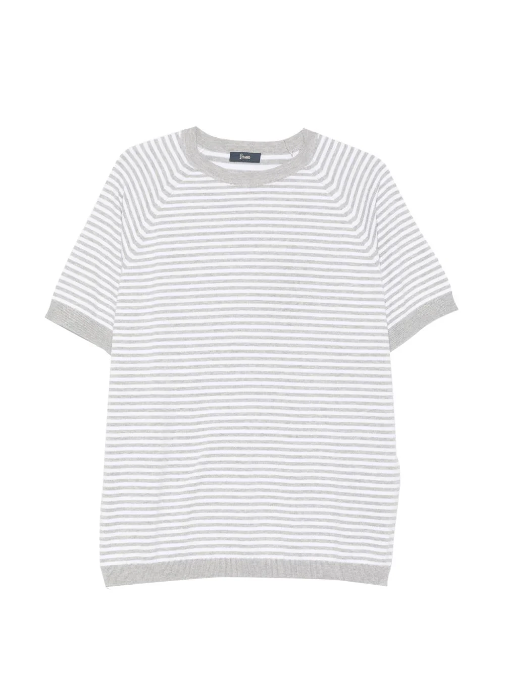 striped T-shirt - 1