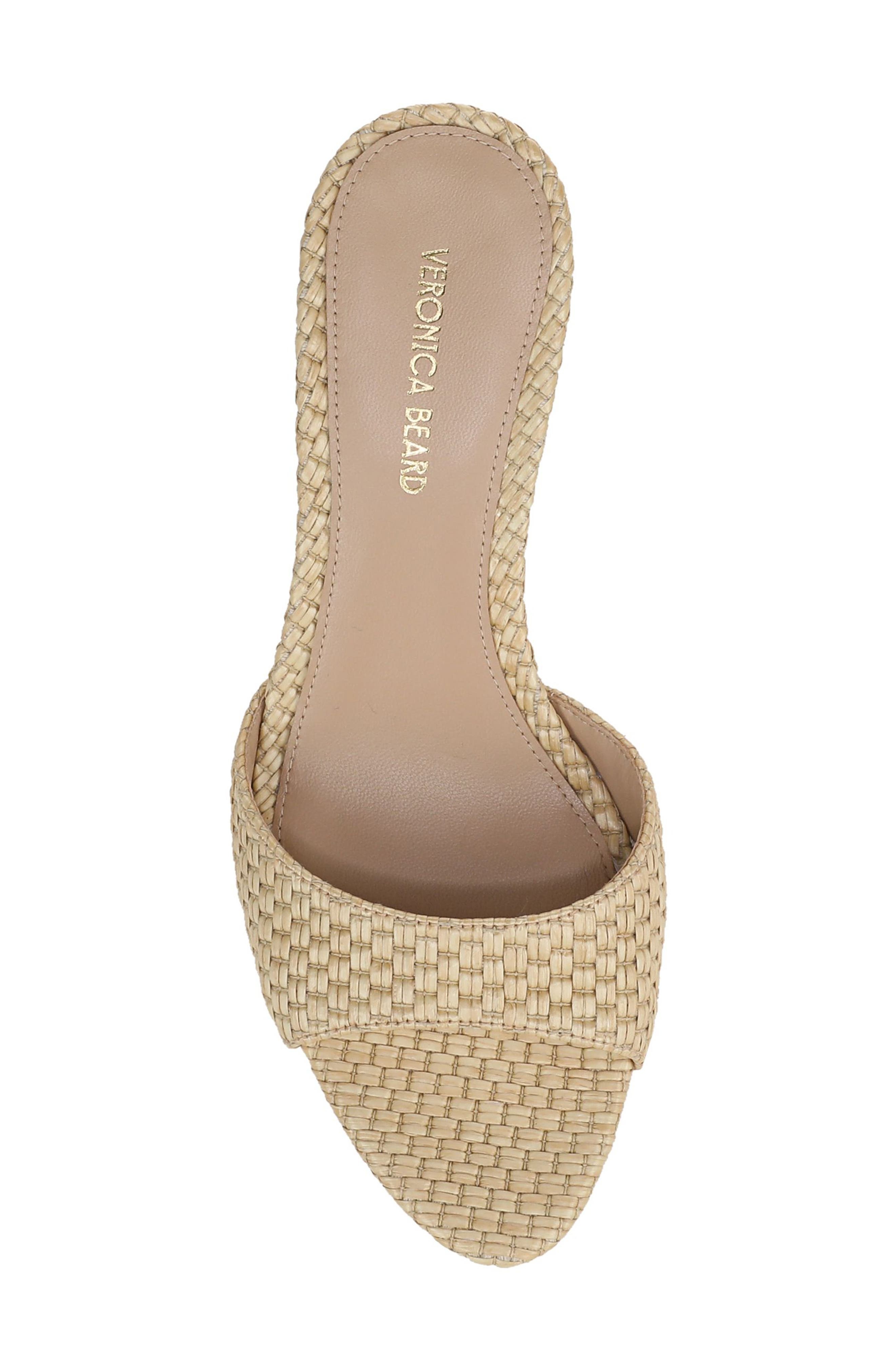 Veronica Beard Tia Slide Sandal in Natural at Nordstrom - 5