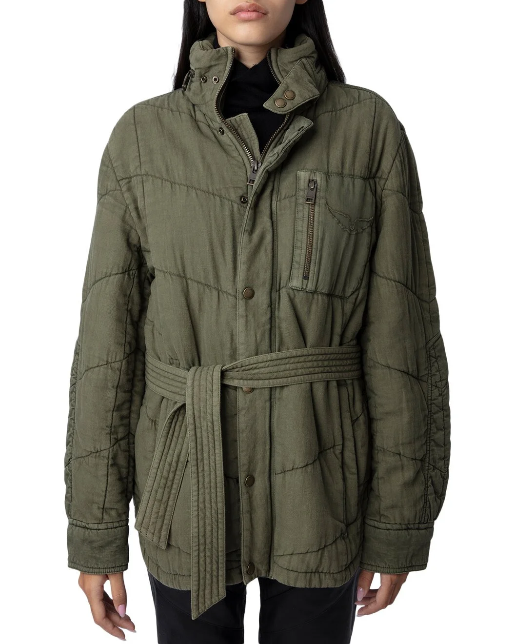 Zadig & Voltaire Kalice Twill Coat - 1