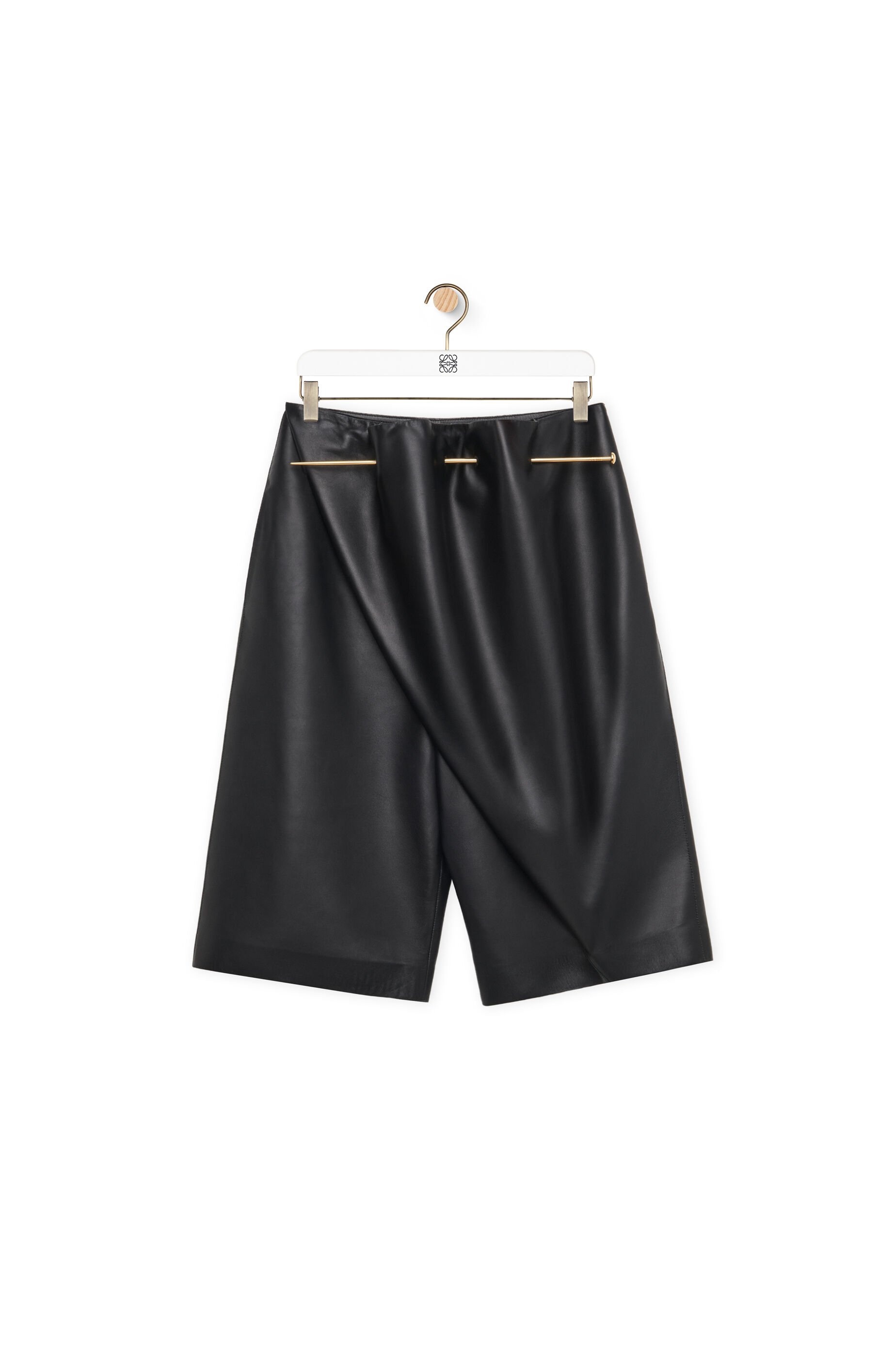 Pin shorts in nappa lambskin - 1