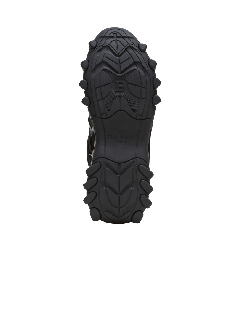 B-East trainer in leather, suede and mesh 3