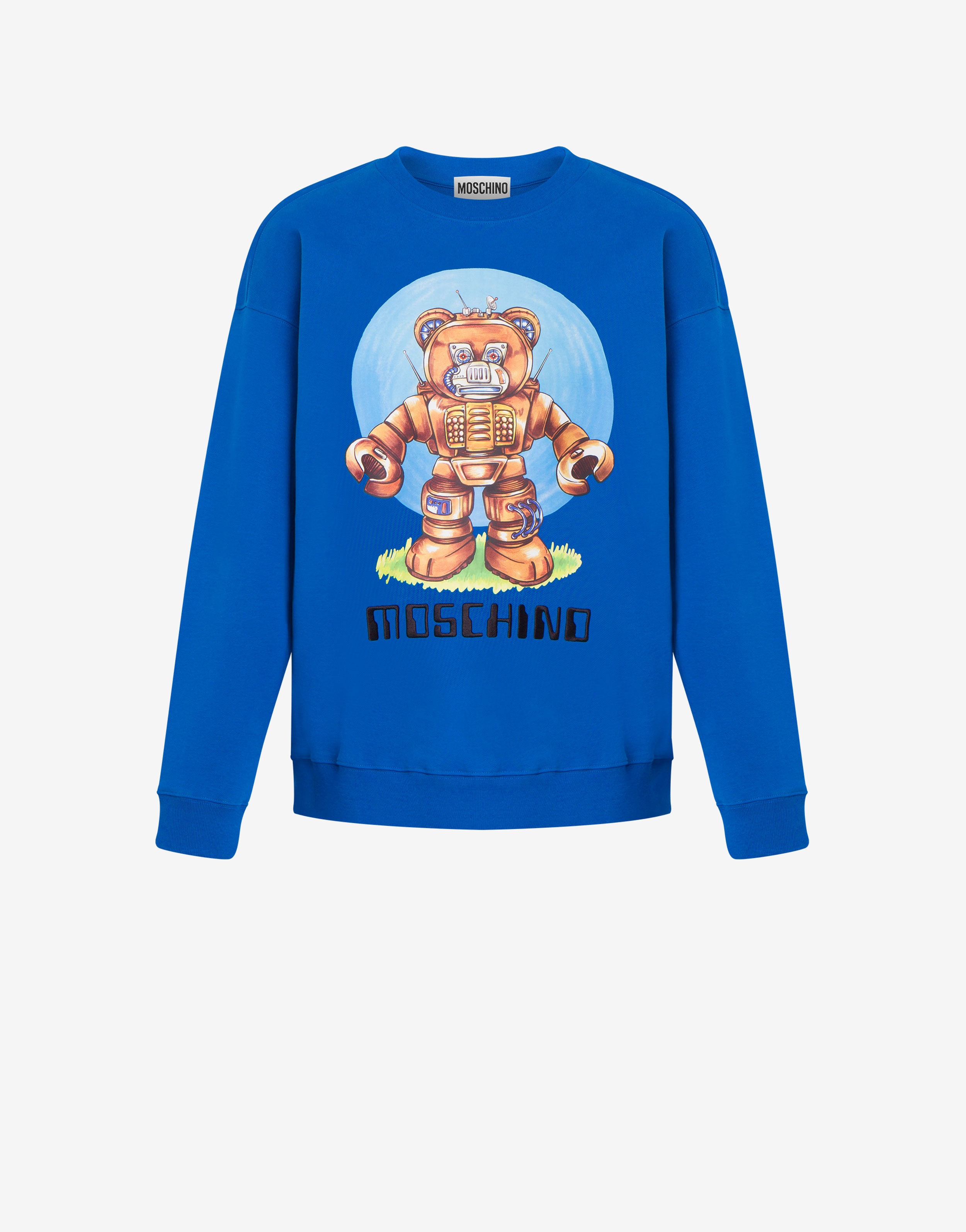 ROBOT BEAR ORGANIC COTTON SWEATSHIRT - 1