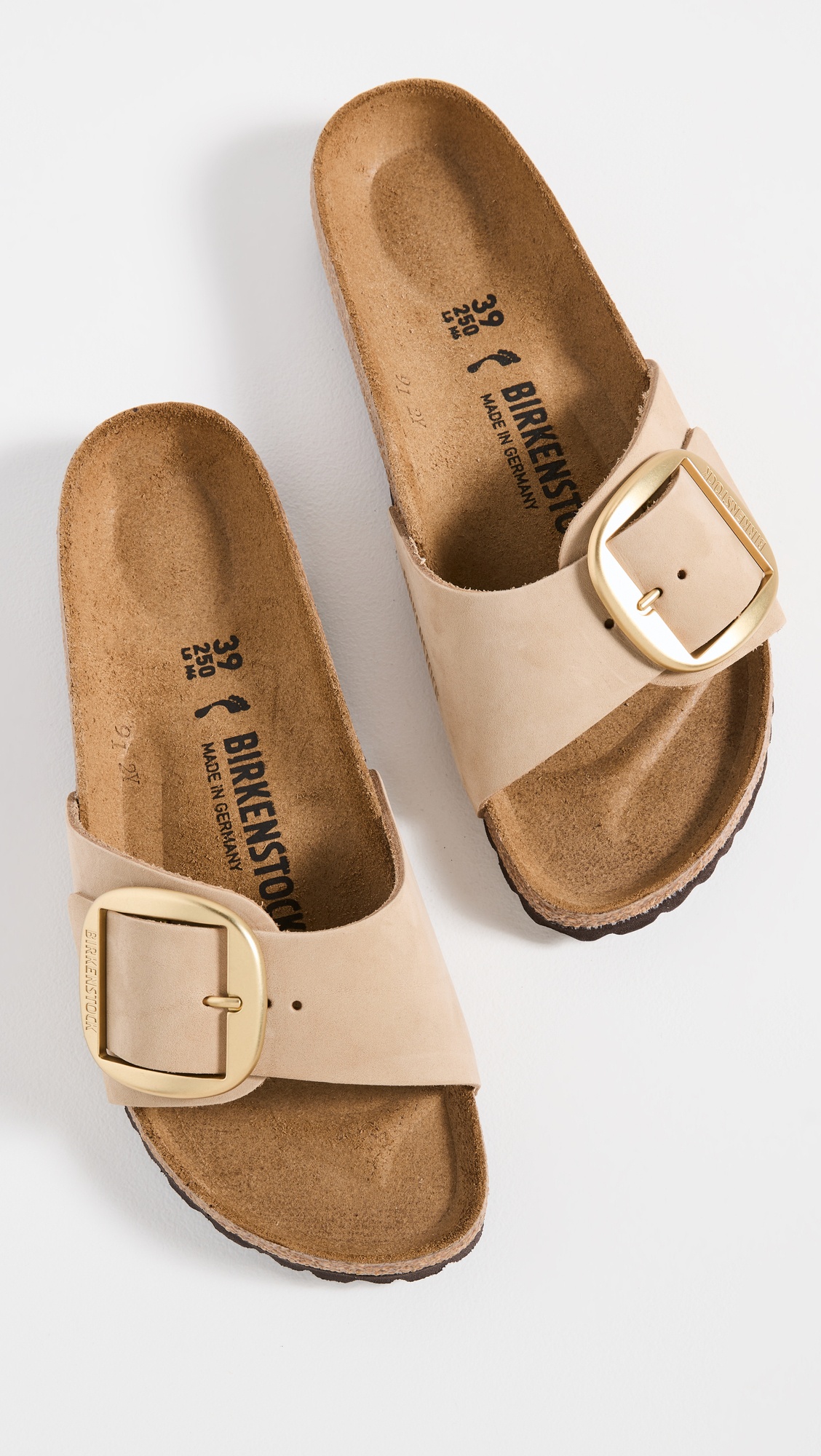 Madrid Big Buckle Sandals - 4