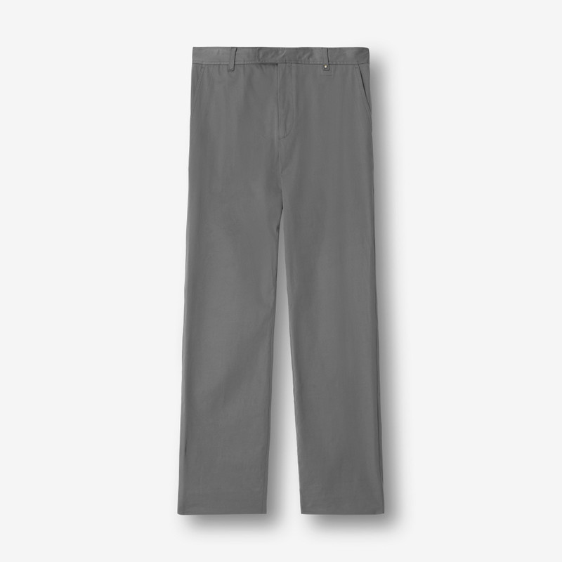 Monogram Motif Stretch Cotton Twill Chinos 1