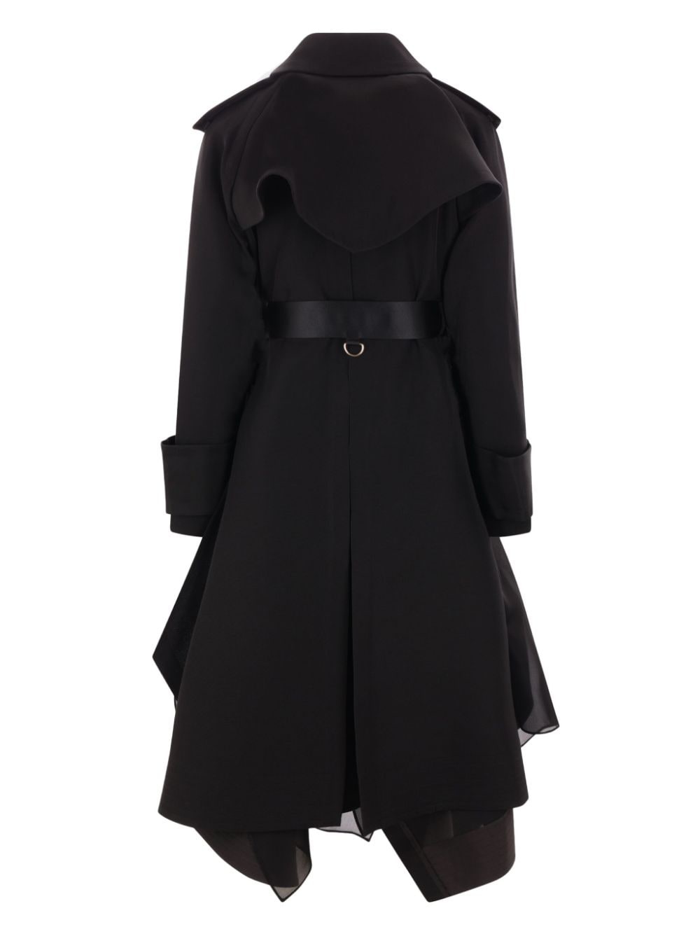 belted coat - 2