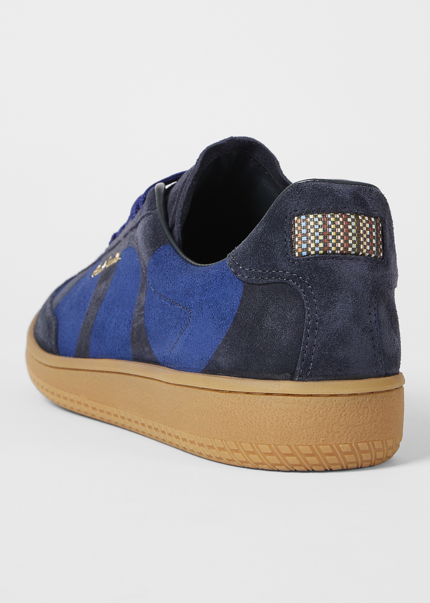 Navy Suede 'Como' Trainers - 3