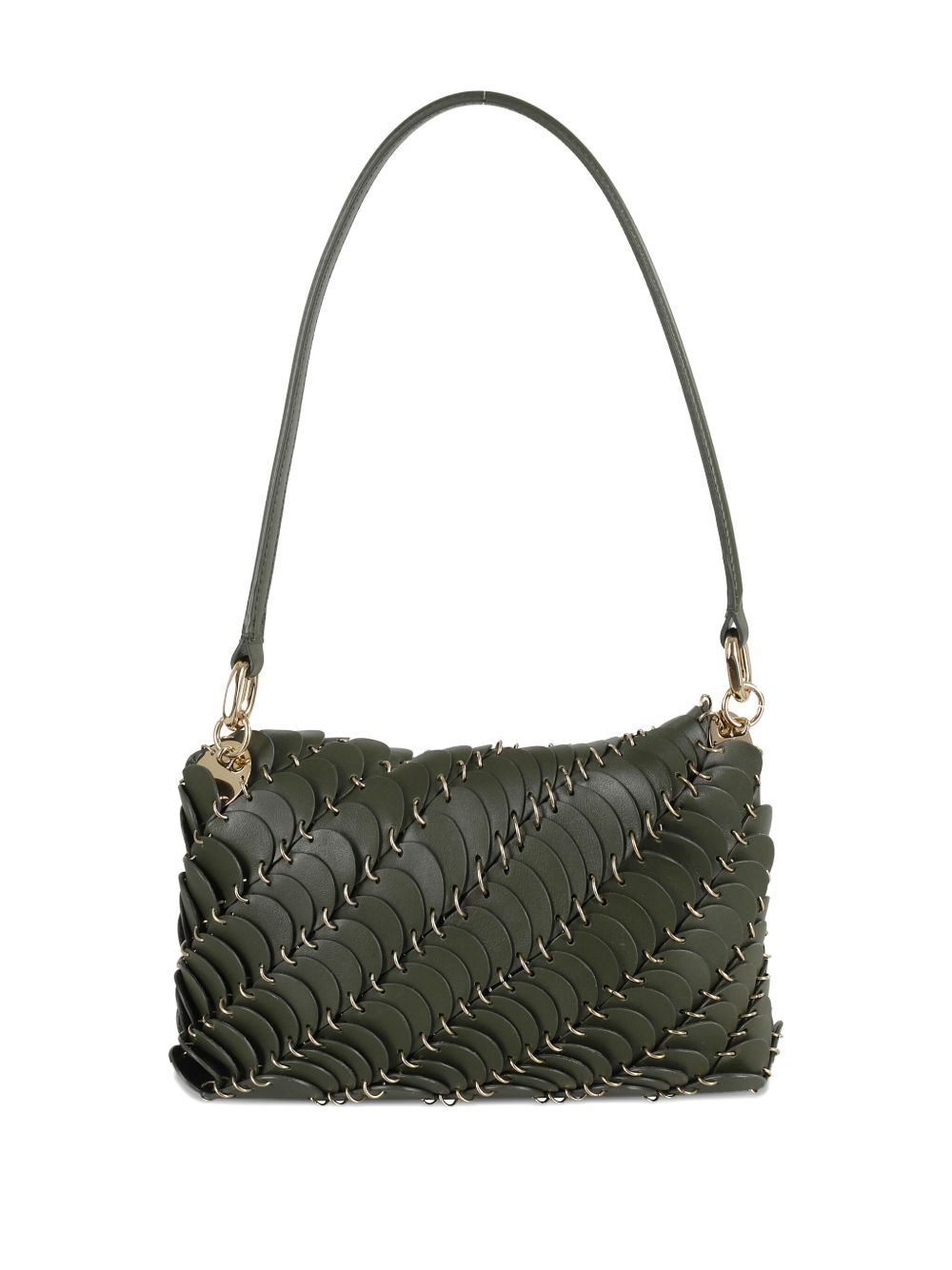 scale-detail shoulder bag - 2