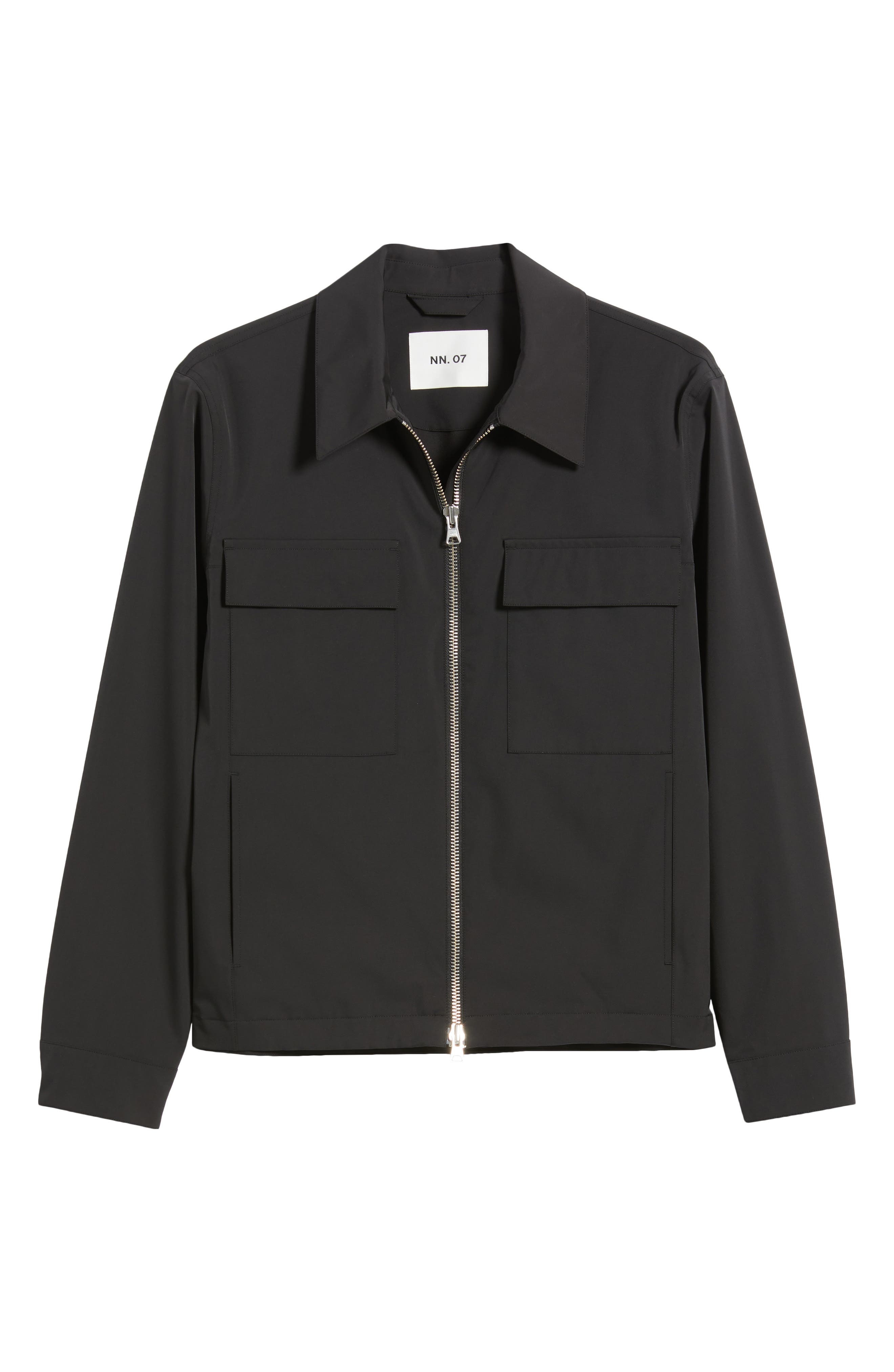 NN07 Alban Waterproof Jacket in Black at Nordstrom - 6