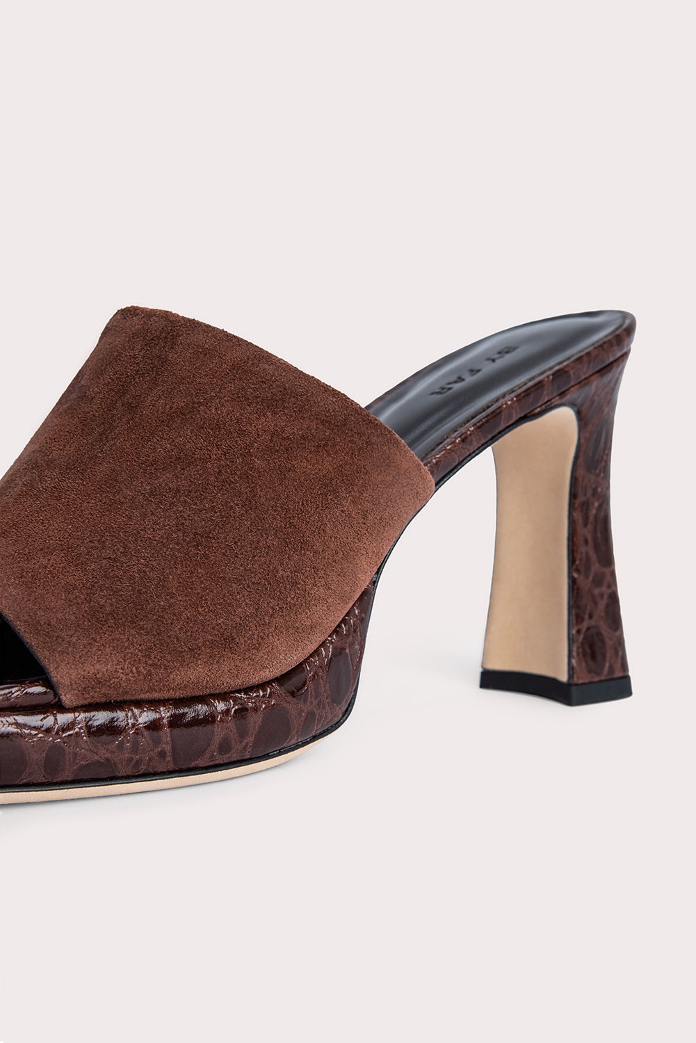 Beliz Sequoia Croco and Suede Leather - 7