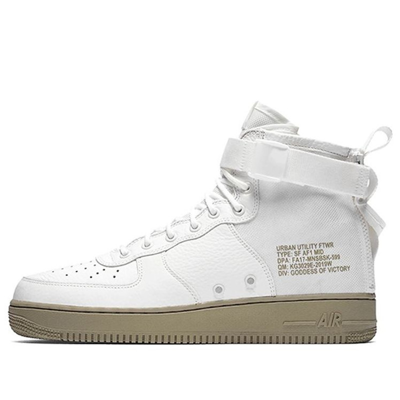 Nike SF Air Force 1 Mid 'Olive Ivory' 917753-101 - 1