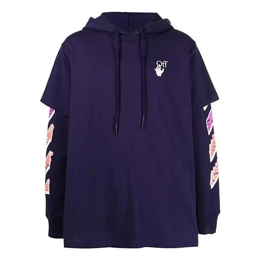 Men's Off-White SS21 Purple OMBB051R21FLE0024632 - 1
