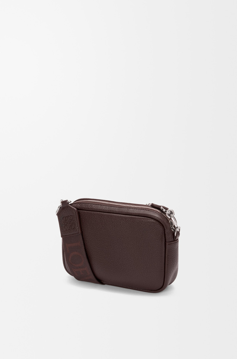 Loewe Small Pebble messenger bag in supple grained calfskin outlook