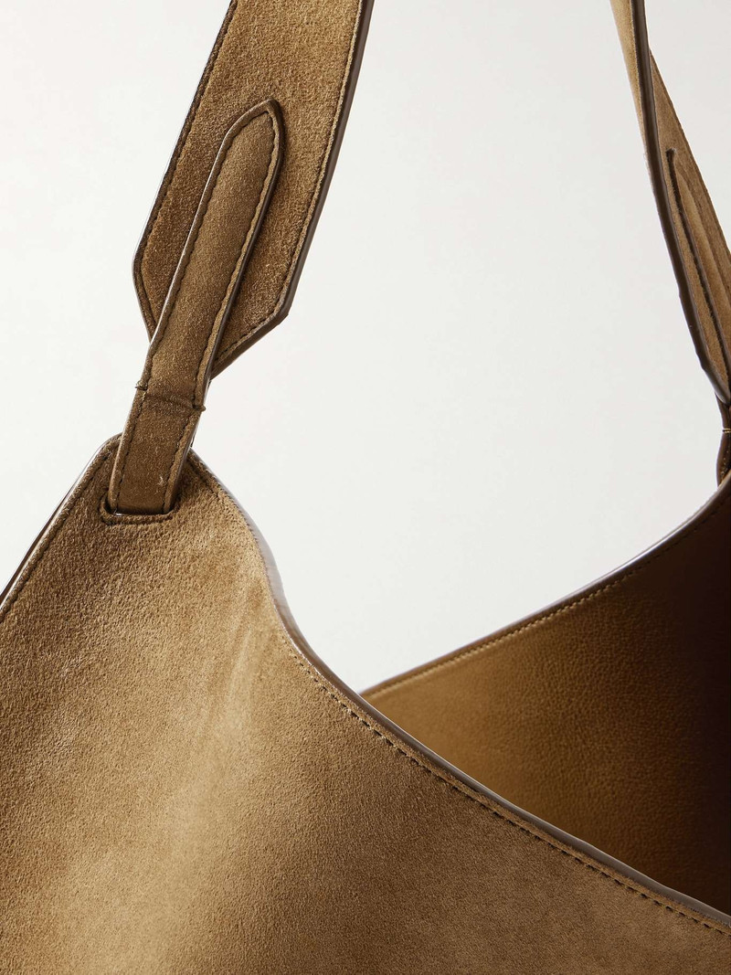 Lotus medium suede tote 4