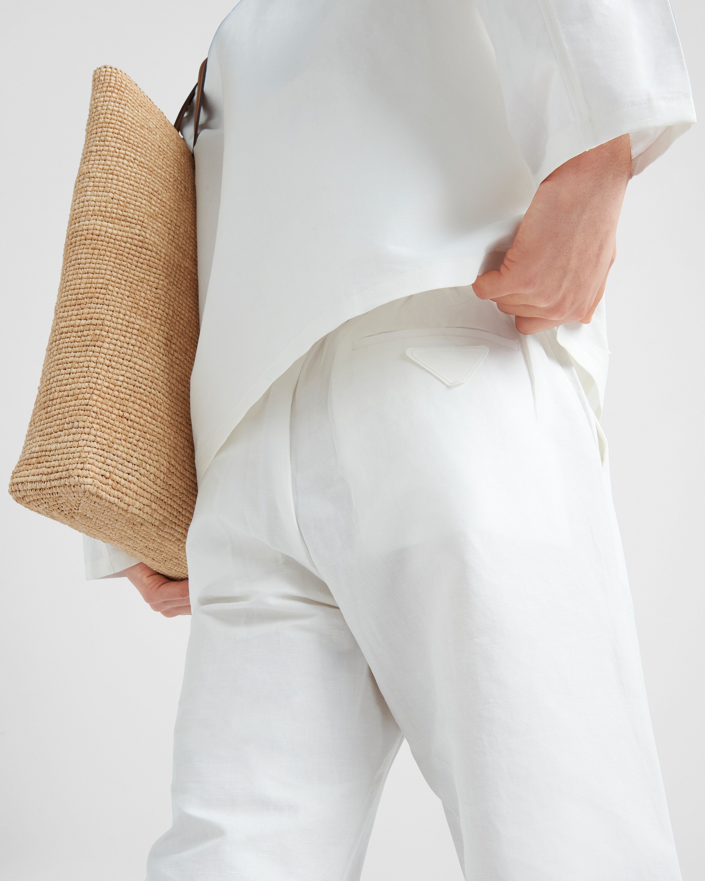Linen-blend pants - 3