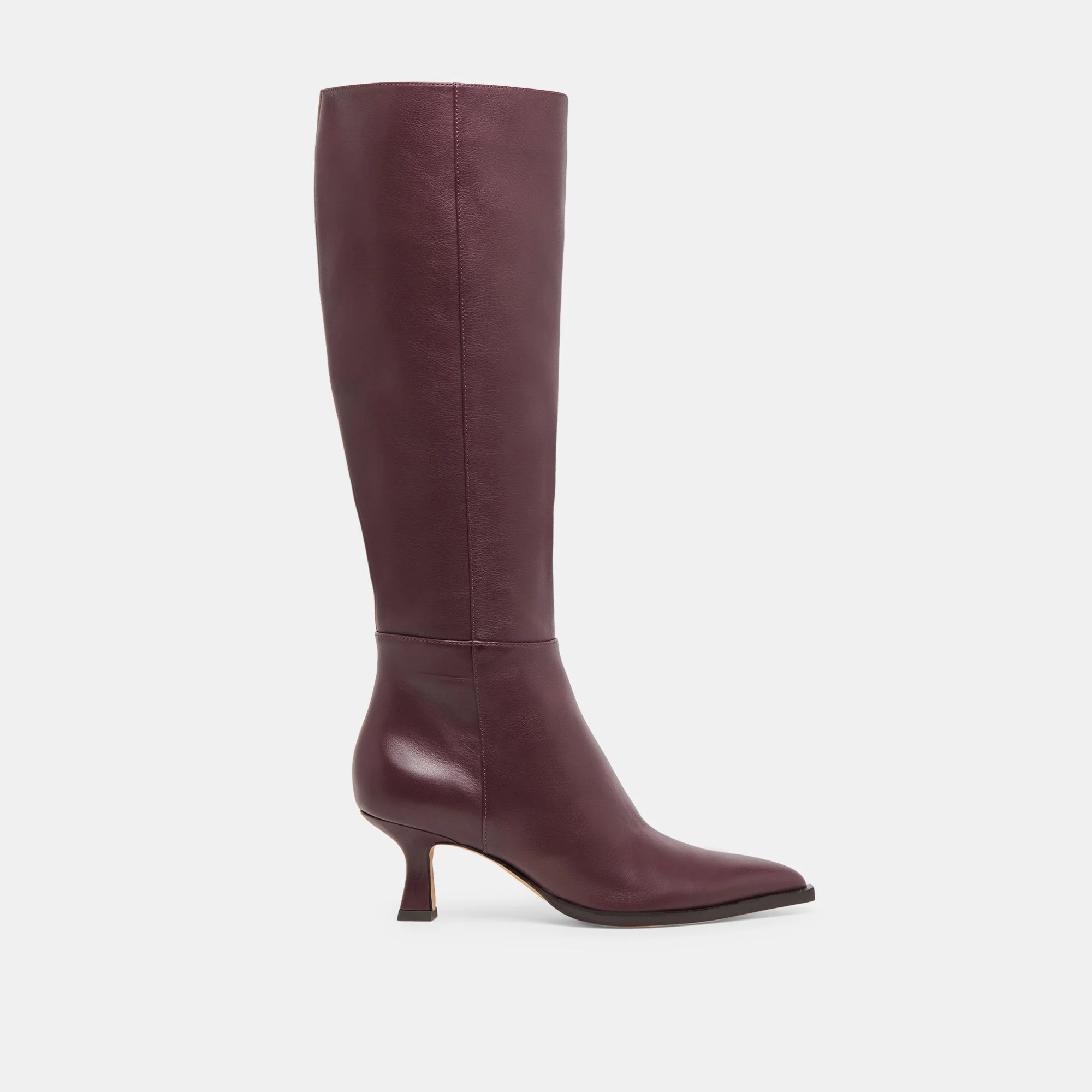 AUGGIE BOOTS WINE LEATHER - 1