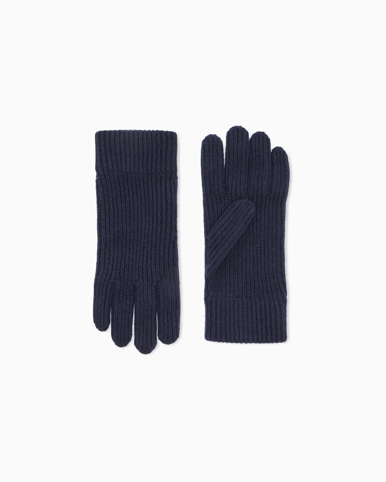 Gloves in pure cashmere knit - 1