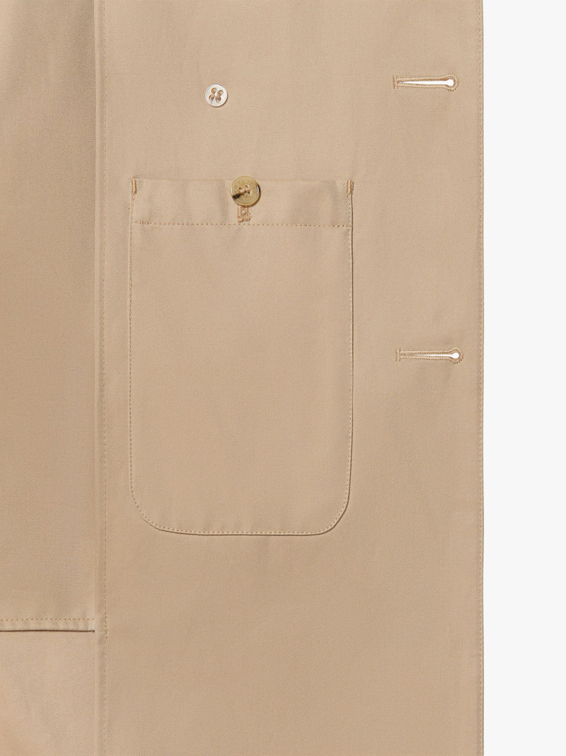 ST ANDREWS HONEY GABARDINE COTTON TRENCH COAT | GMC-101 6