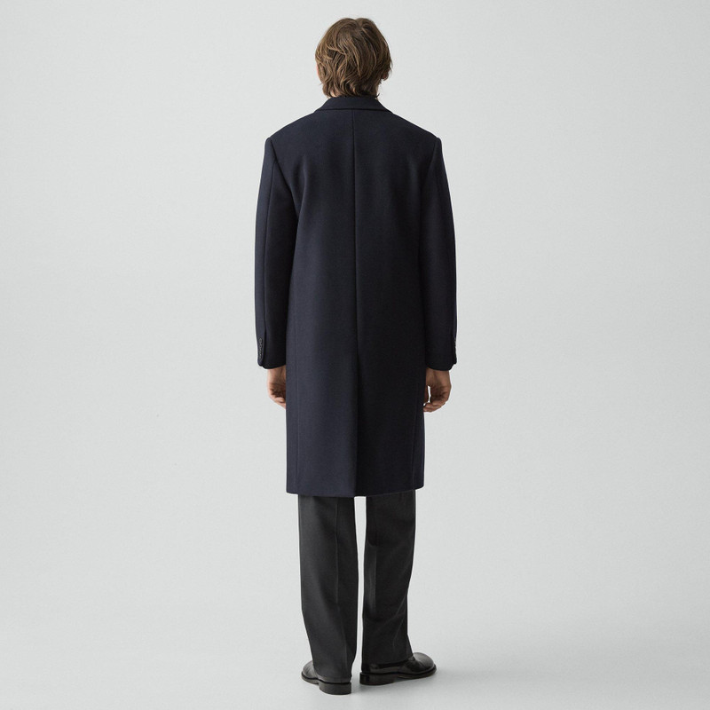 Theory Two-Button Coat in Plush Melton outlook