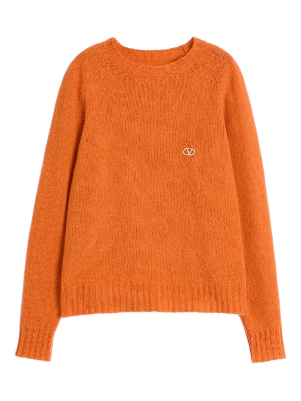 VLogo-Signature wool sweater - 1