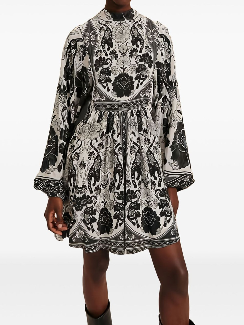 floral-print mini dress 4