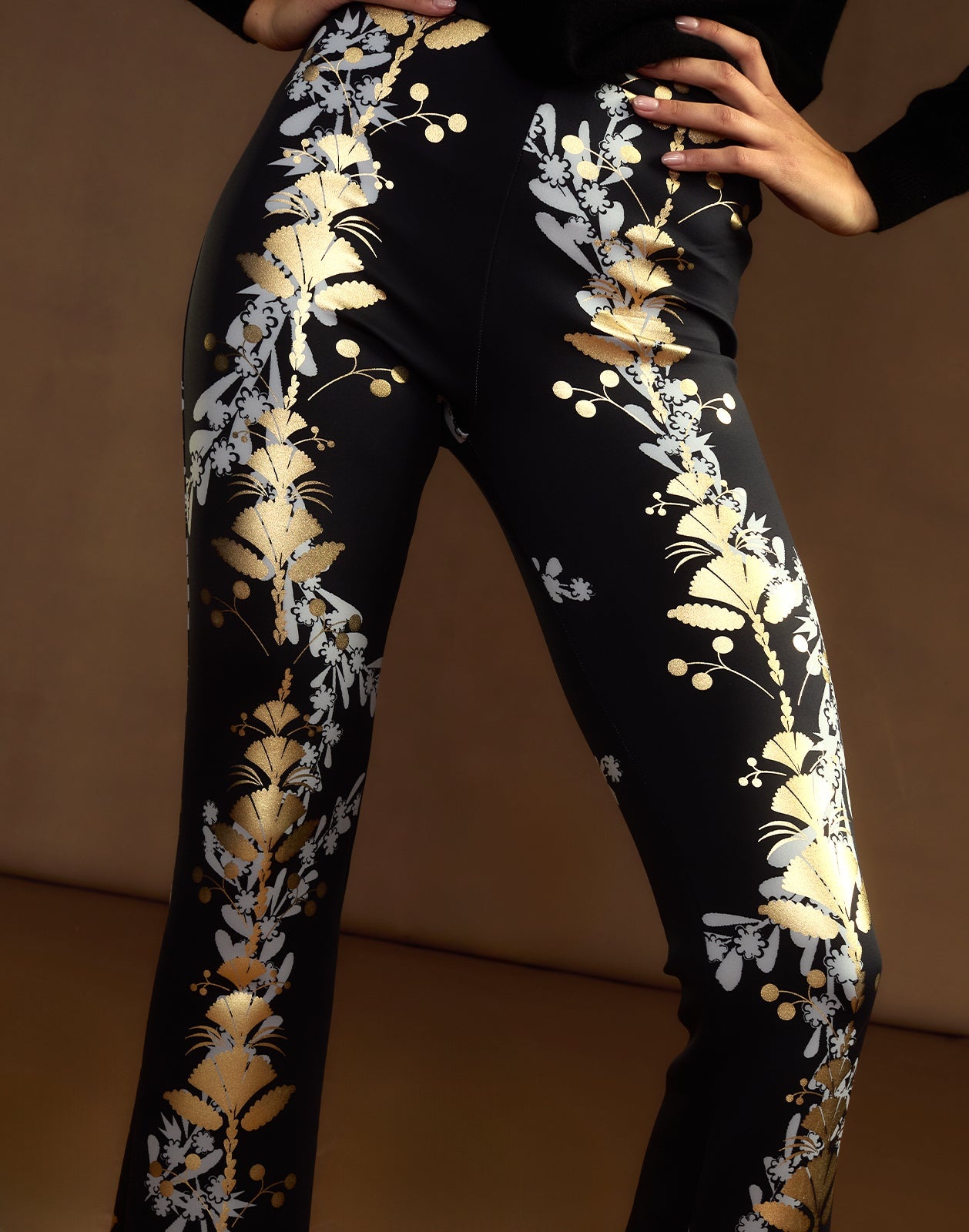 Bonded Fit and Flare Pant - 3