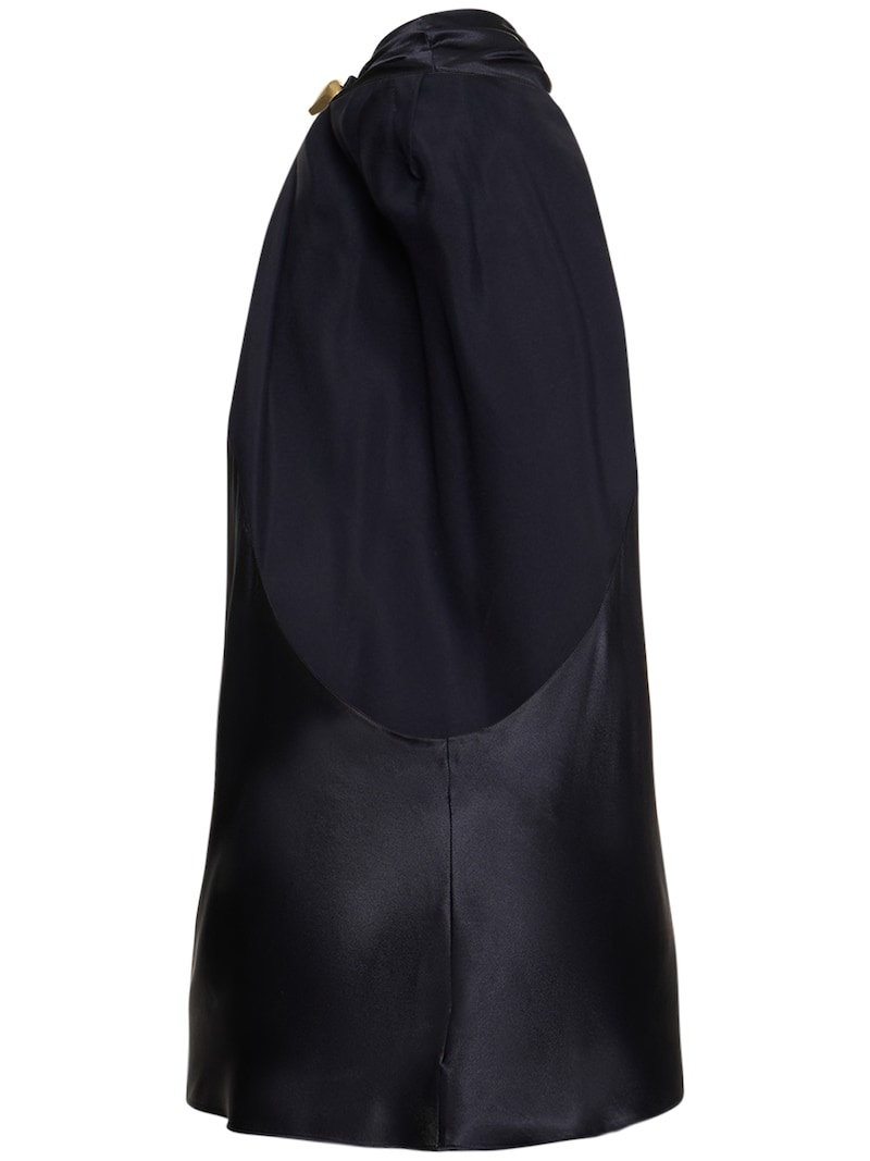 LVR Exclusive double silk satin top - 5