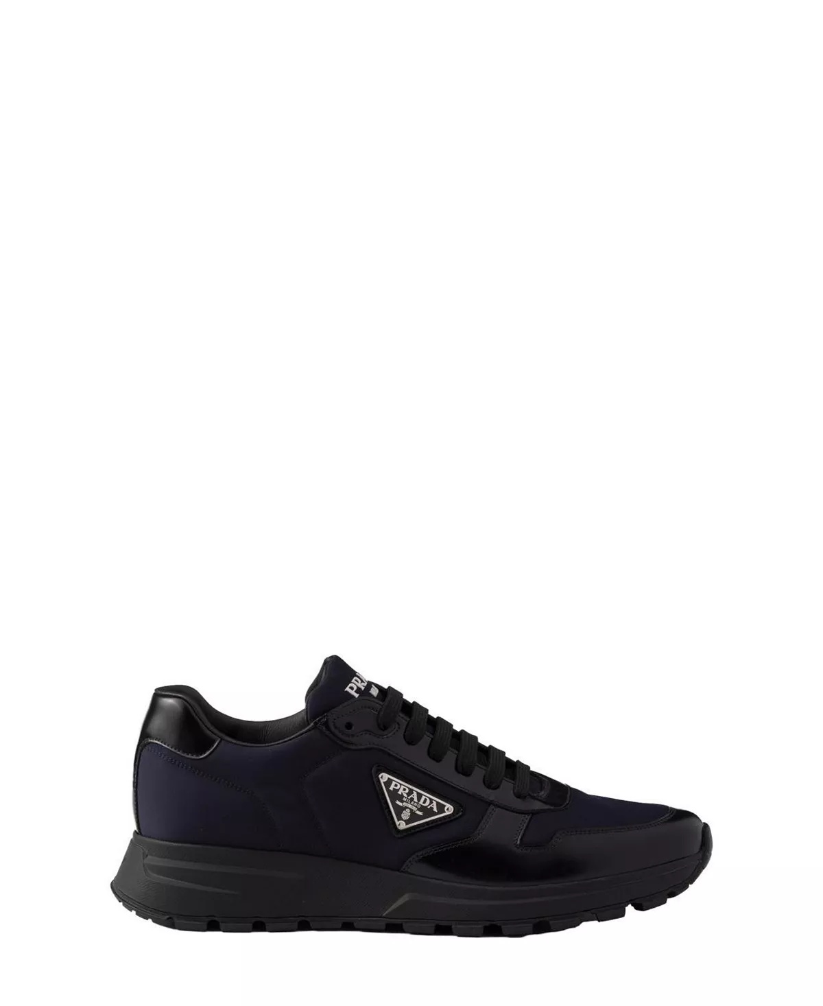Men's Prax 01 Re-Nylon and Brushed Leather Sneakers - 6