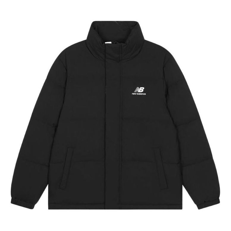 New Balance Essential Logo Puffer Jacket 'Black' AMJ23345-BK - 1