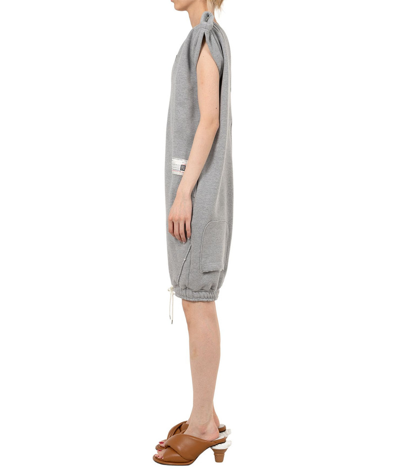 Reversed Sweat Pants Dress 12